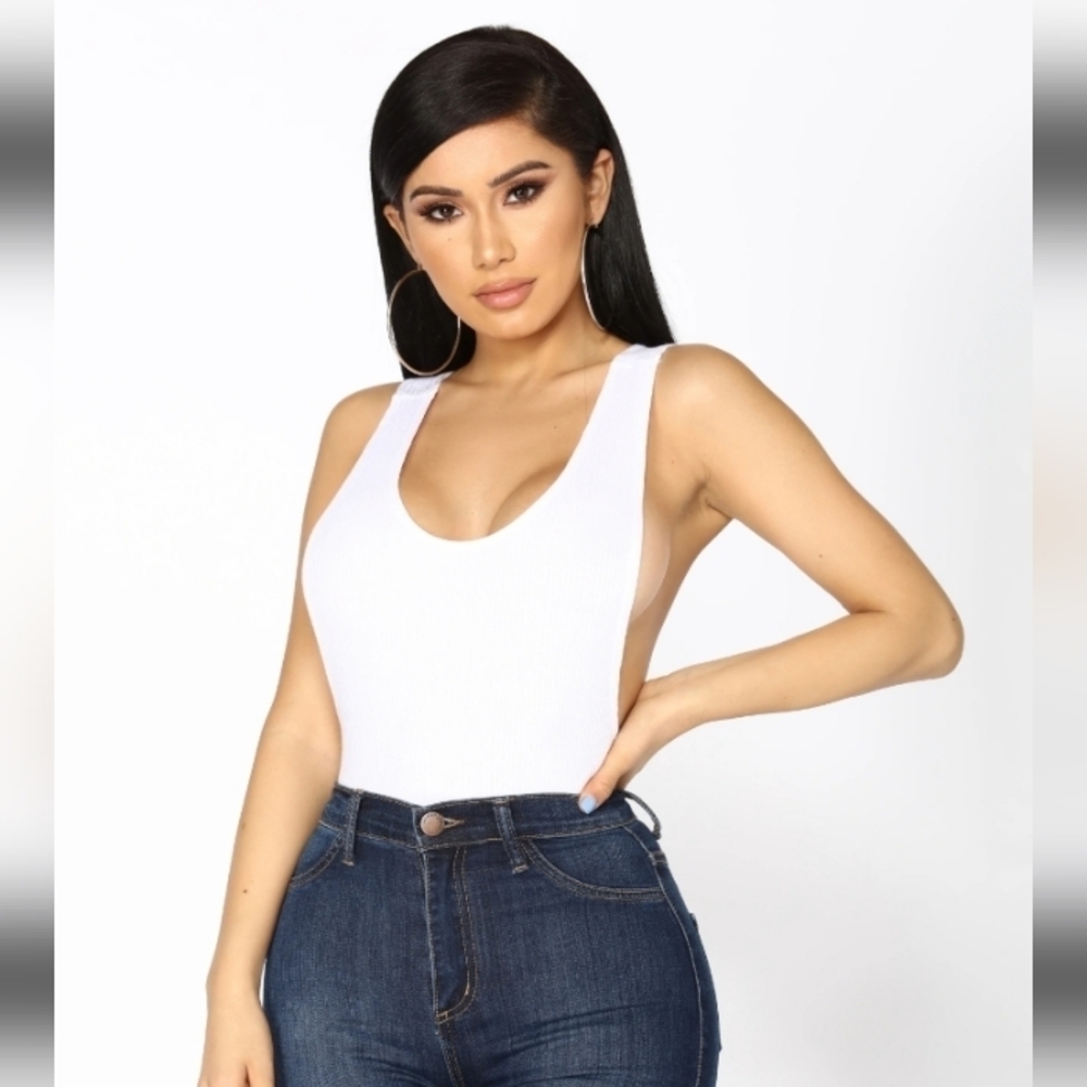 Fashion Nova- Adore You Bodysuit- W Sz Small - Picture 5 of 9